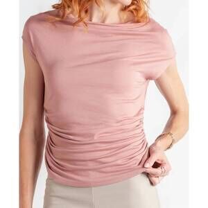 NEW REVIR ariella sleeveless top in faded rose